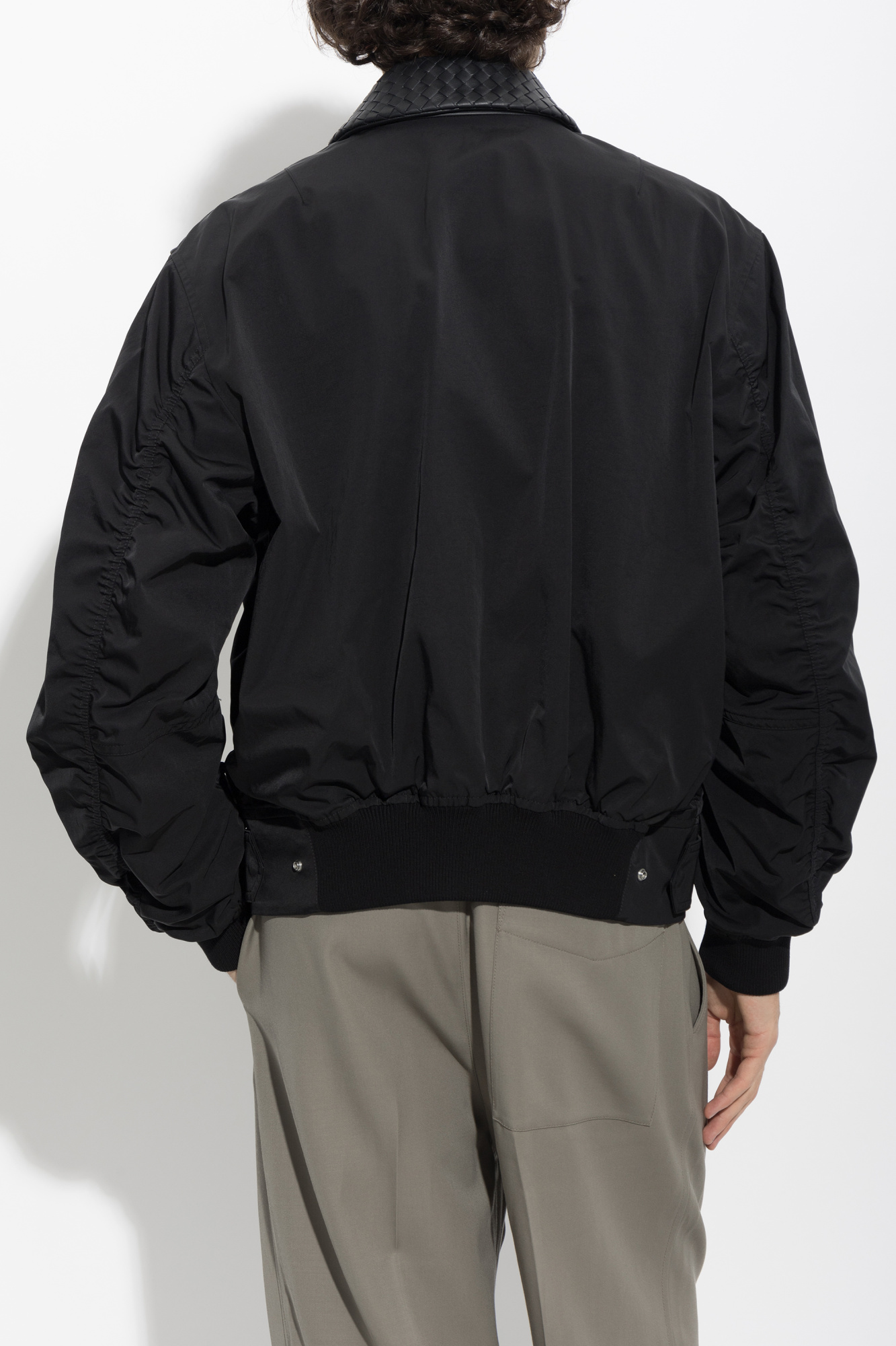 Bottega Veneta Jacket with leather collar | Men's | Vitkac